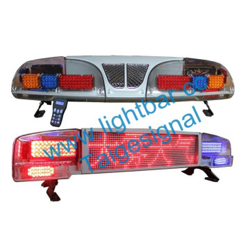 Policía de advertencia LED barra de luz de pantalla (TBD-3800) de impermeabilización
